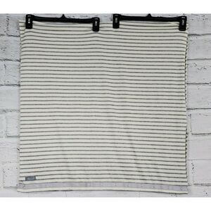 Nuroo Gray White Gray striped Multi Use Breastfeeding Scarf